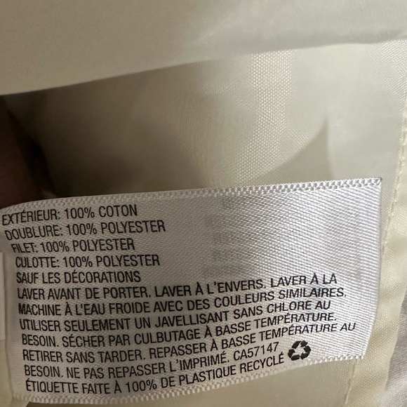 Cherokee Floral Flower Pattern White Dressp - Picture 6 of 7